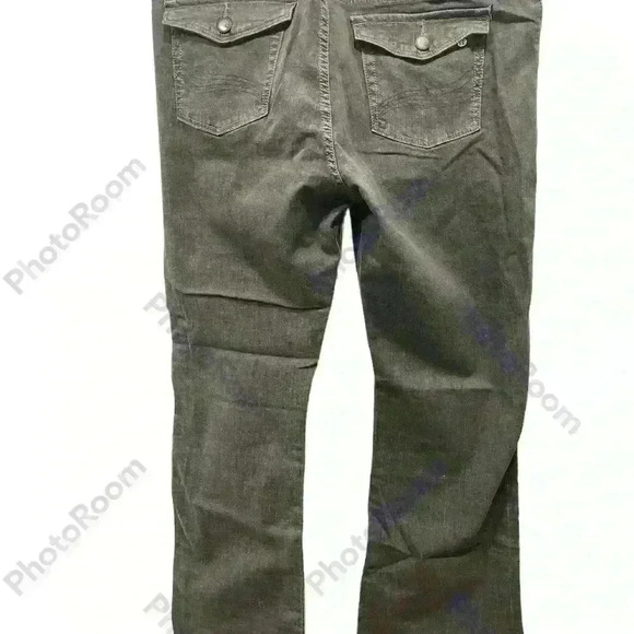 Women's Lee Sz 18s Slender Secret  Black Jeans Boot Cut Stretch Flap Pocket - Picture 2 of 4